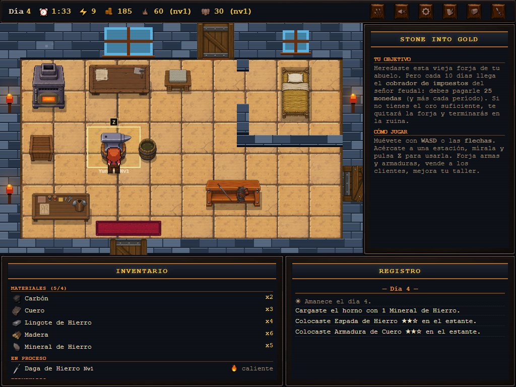Stone Into Gold Screenshot 1